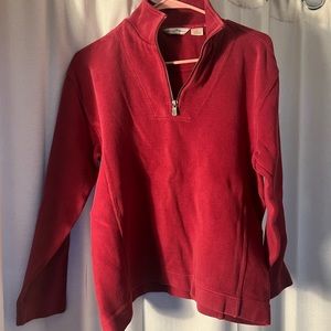 tommy bahama quart zip womens size small